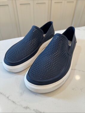Crocs Men's Blue Citilane Roka Slip-Ons